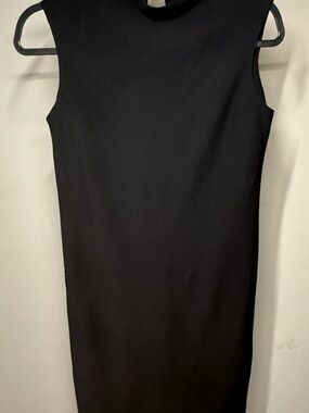 Ralph Lauren Black Sleeveless Midi Dress